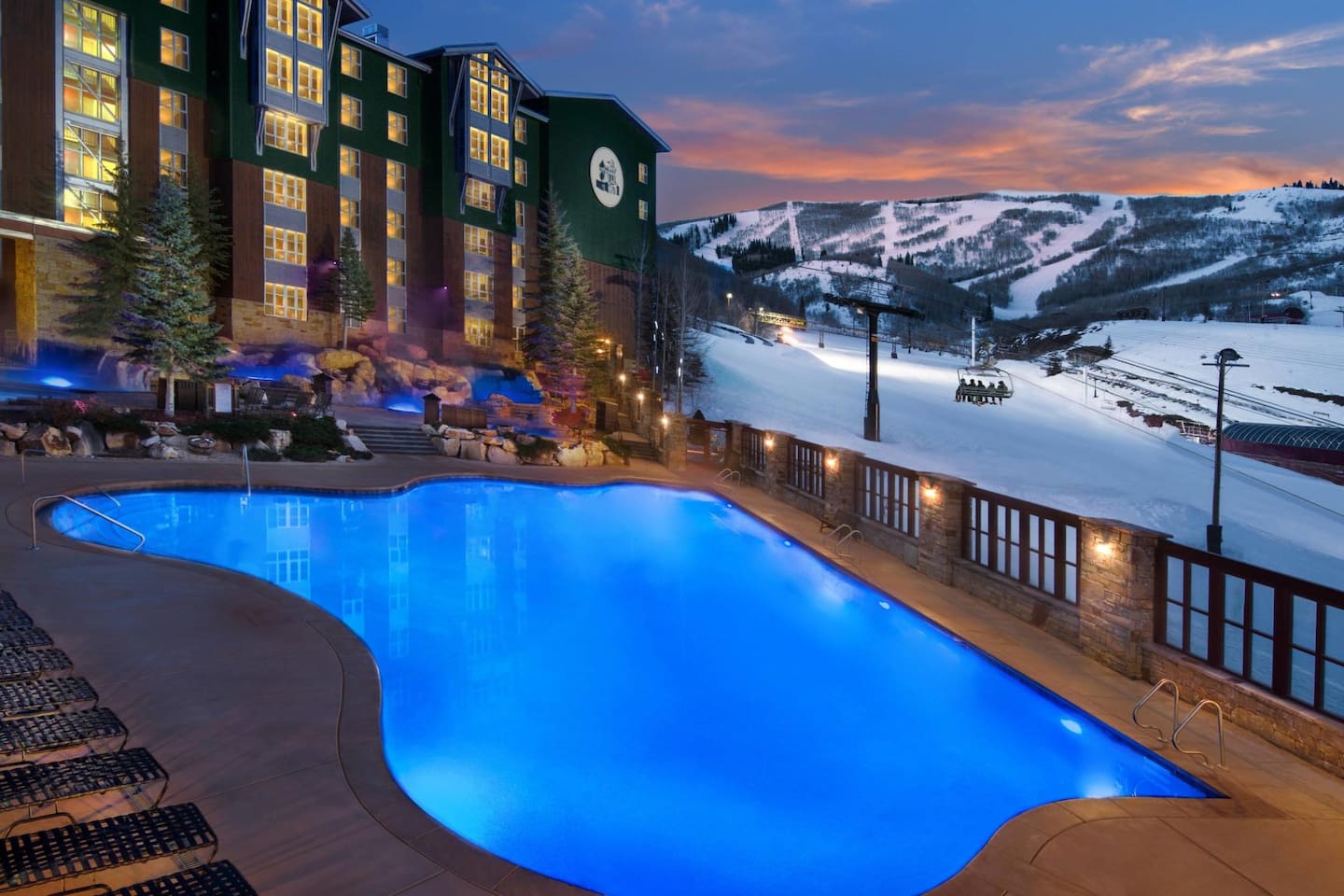 MARRIOTT MOUNTAINSIDE PARK CITY UTAH POOL