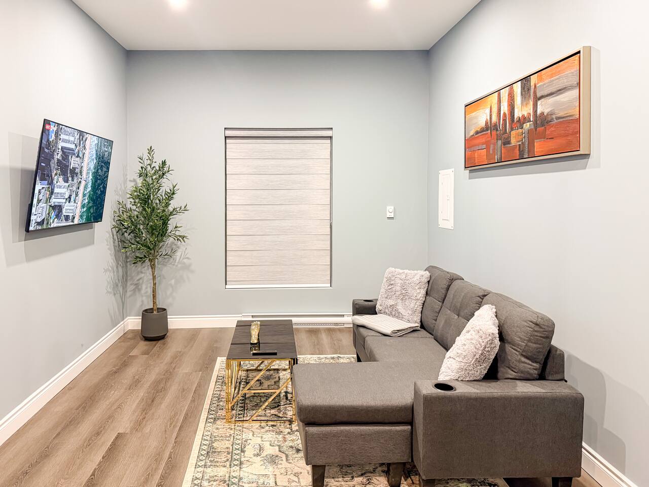 Soundproof Luxury 1BR Retreat | Parking | Balcony