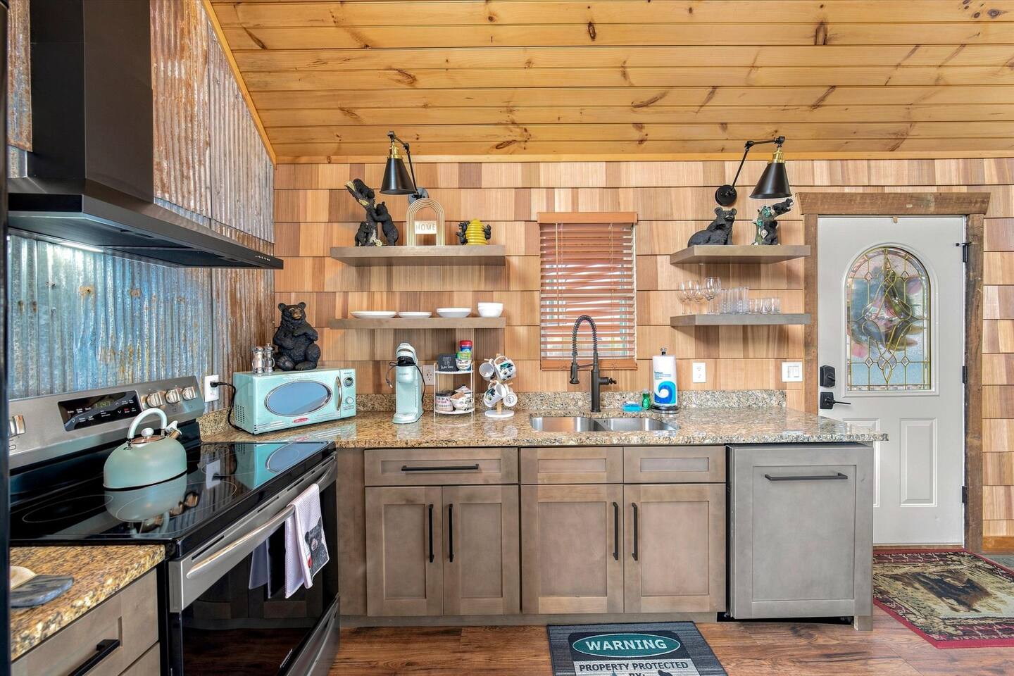 Full kitchen for the ones who want to cook! PM us if you need anything special! Maybe we have it in storage