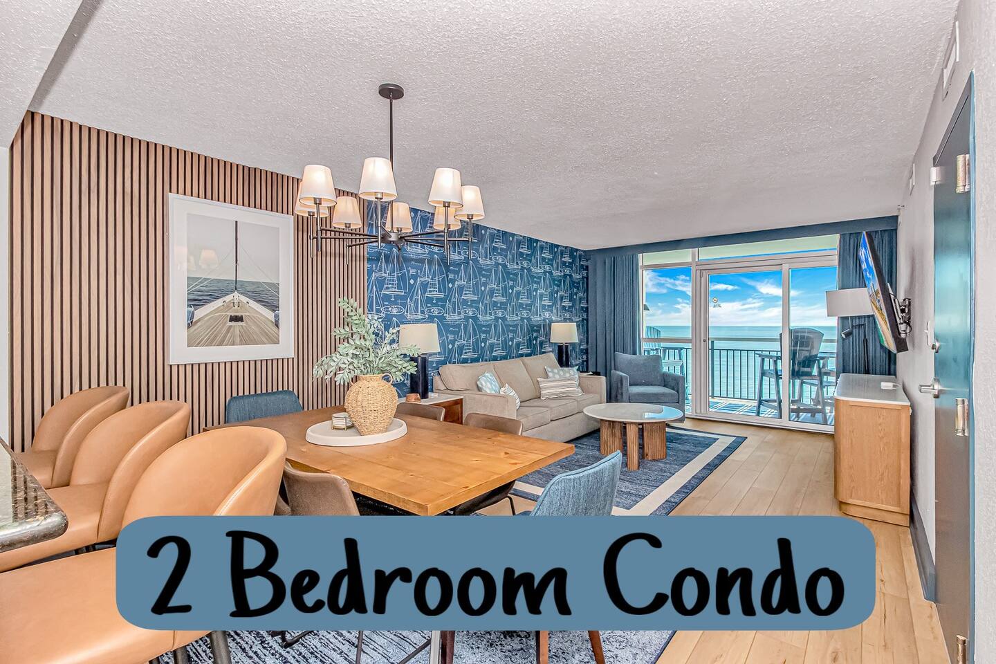 Oceanfront 2BR Retreat | 18th Floor + Balconies