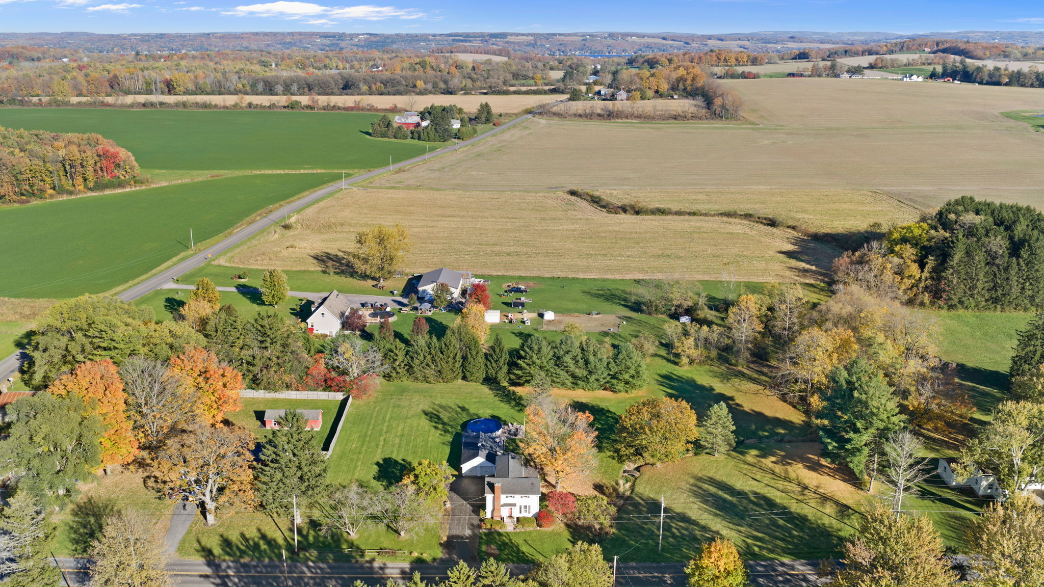Peaceful country retreat with wide-open views and beautiful grounds