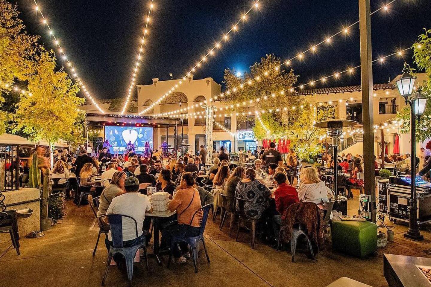 Enjoy vibrant outdoor dining, entertainment, and live music venues throughout Tucson's historic districts, and revel in the city's thriving cultural scene under Arizona's perfect evening skies.