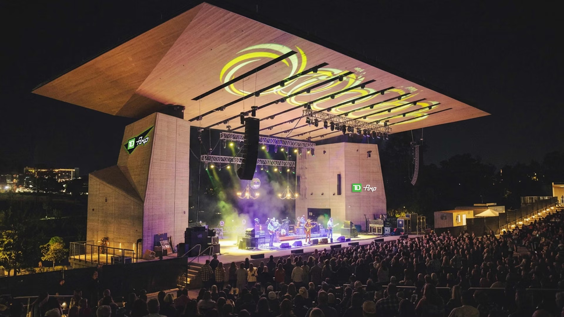 TD Amp at The Bowl in Ballantyne, an outdoor concert venue 7 minutes away