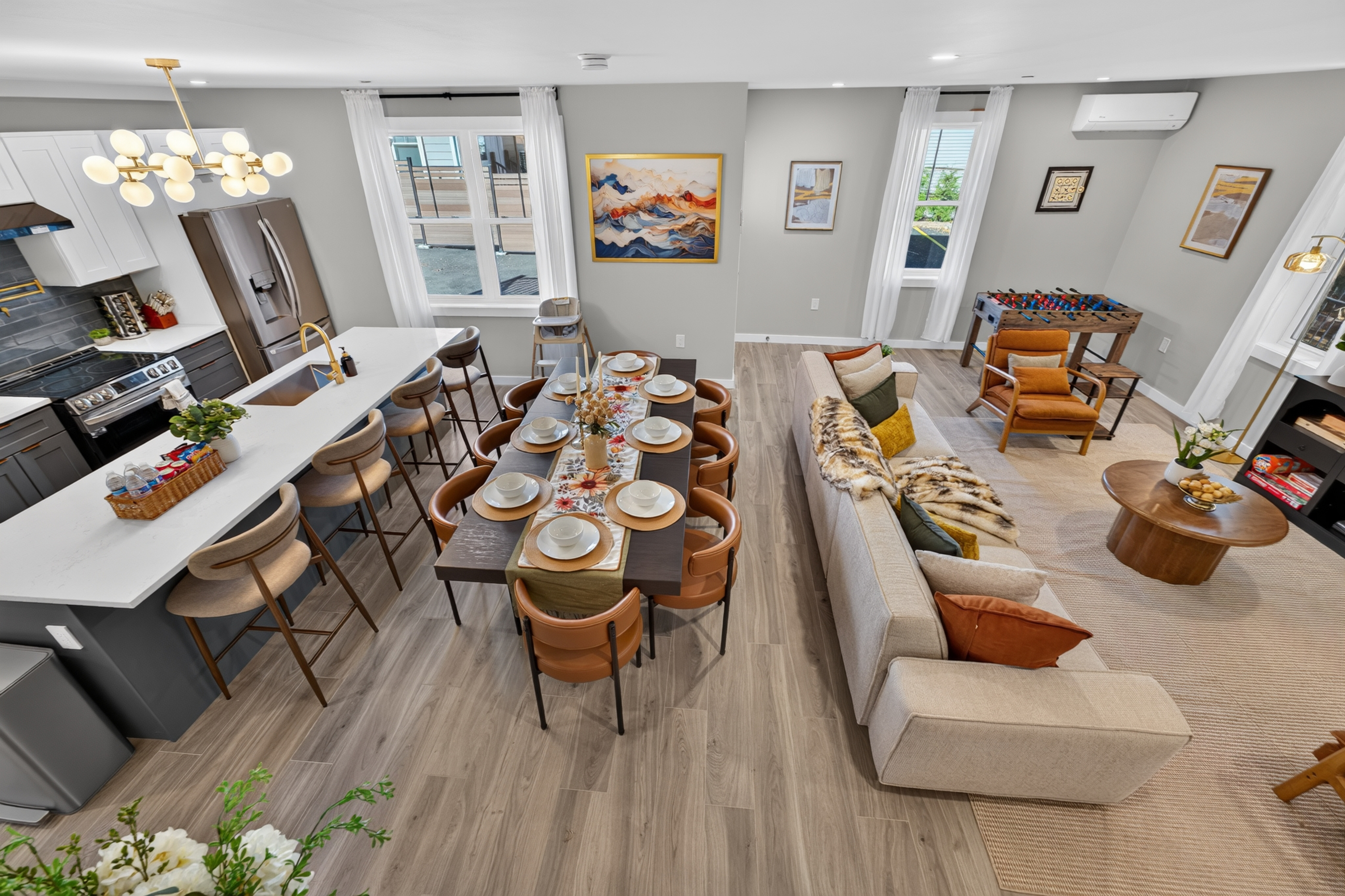 Lux 3BR Retreat|Free Parking|Private Primary Suite