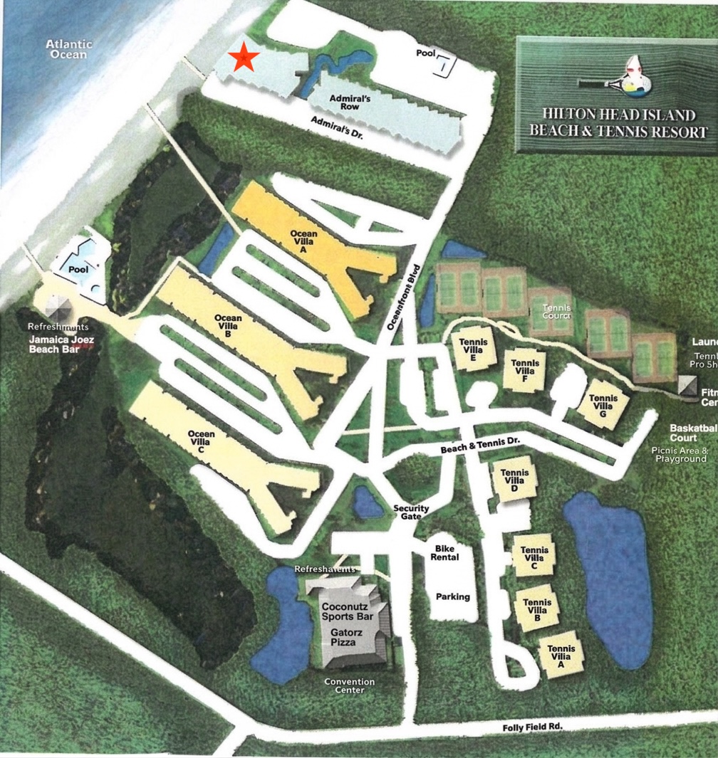 Prime beachfront resort location near pools, tennis, dining, and the ocean