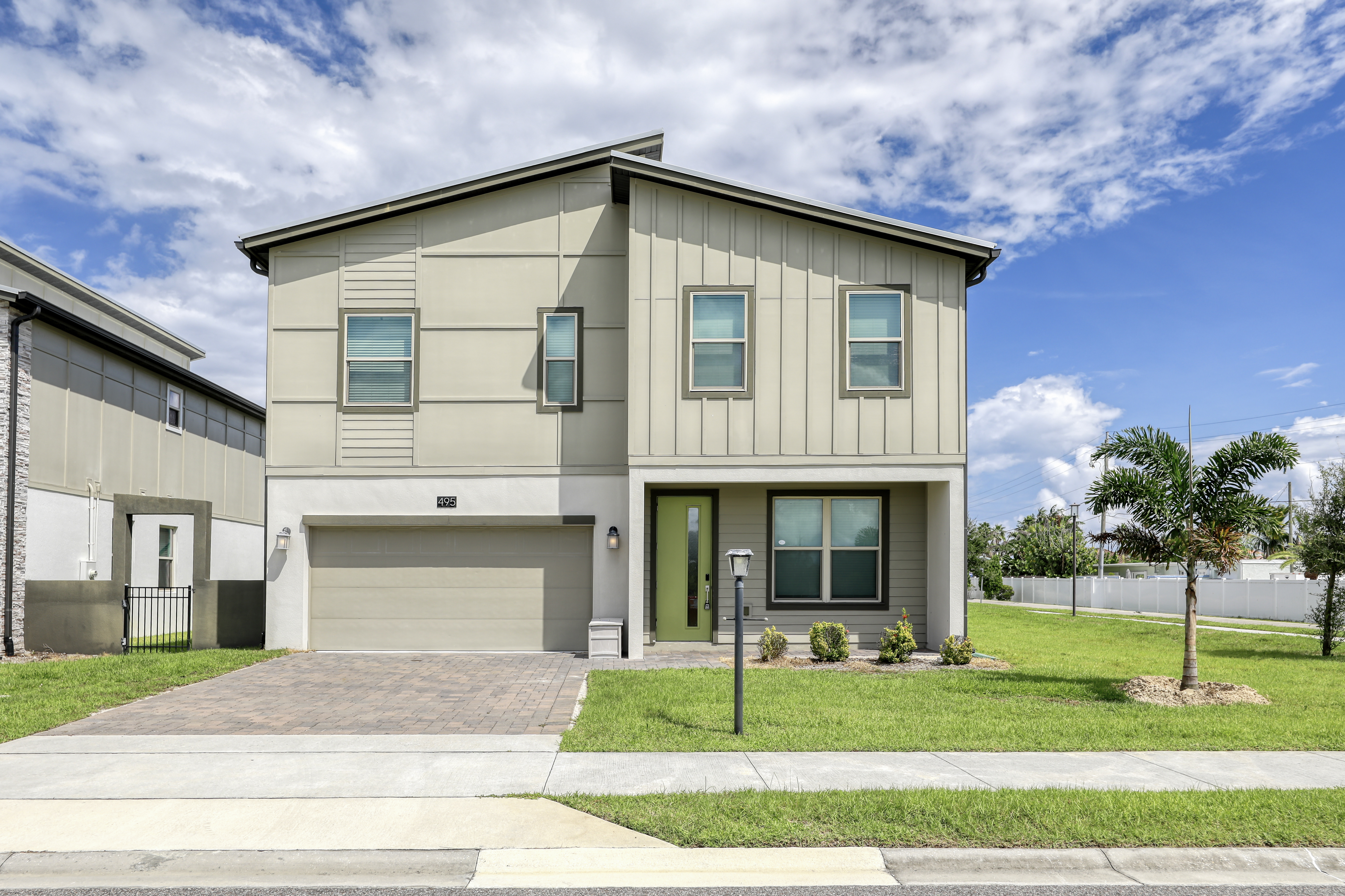 Modern 2-story home with spacious yard and great curb appeal