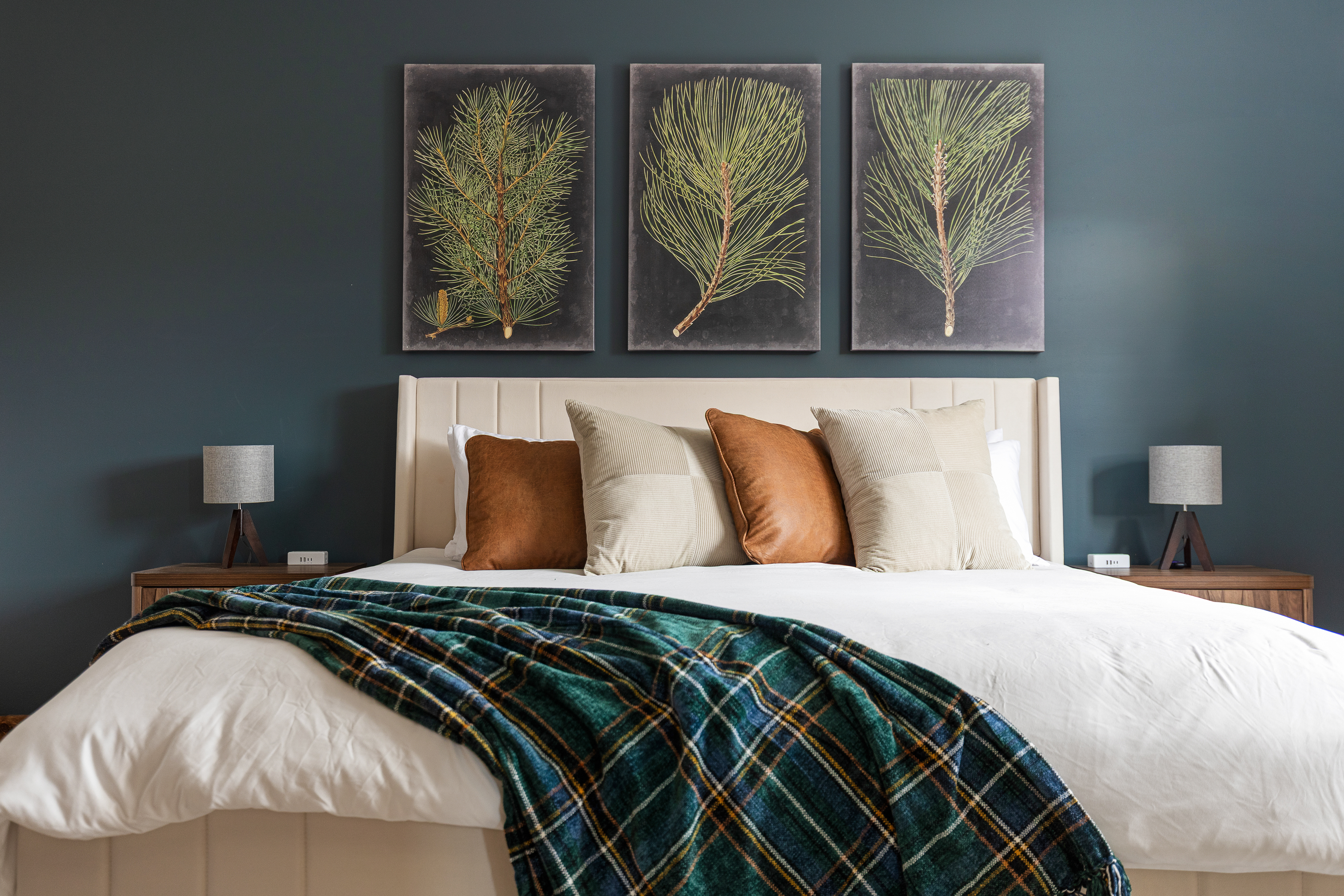 One of four king bedrooms