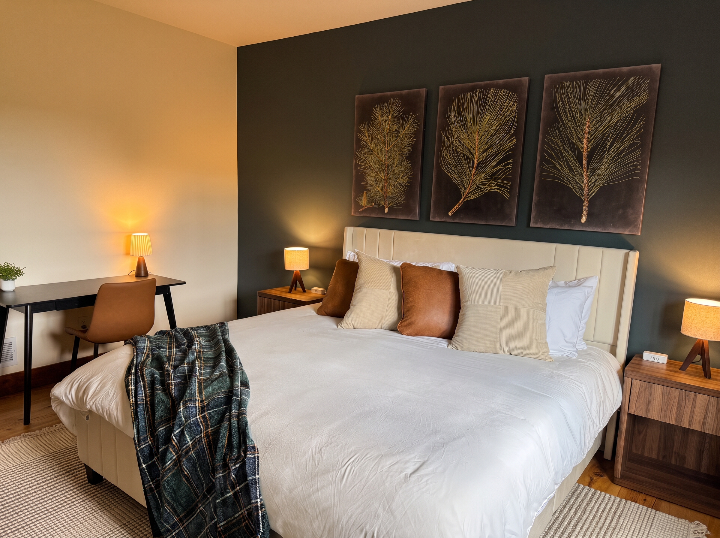 Primary king bedroom