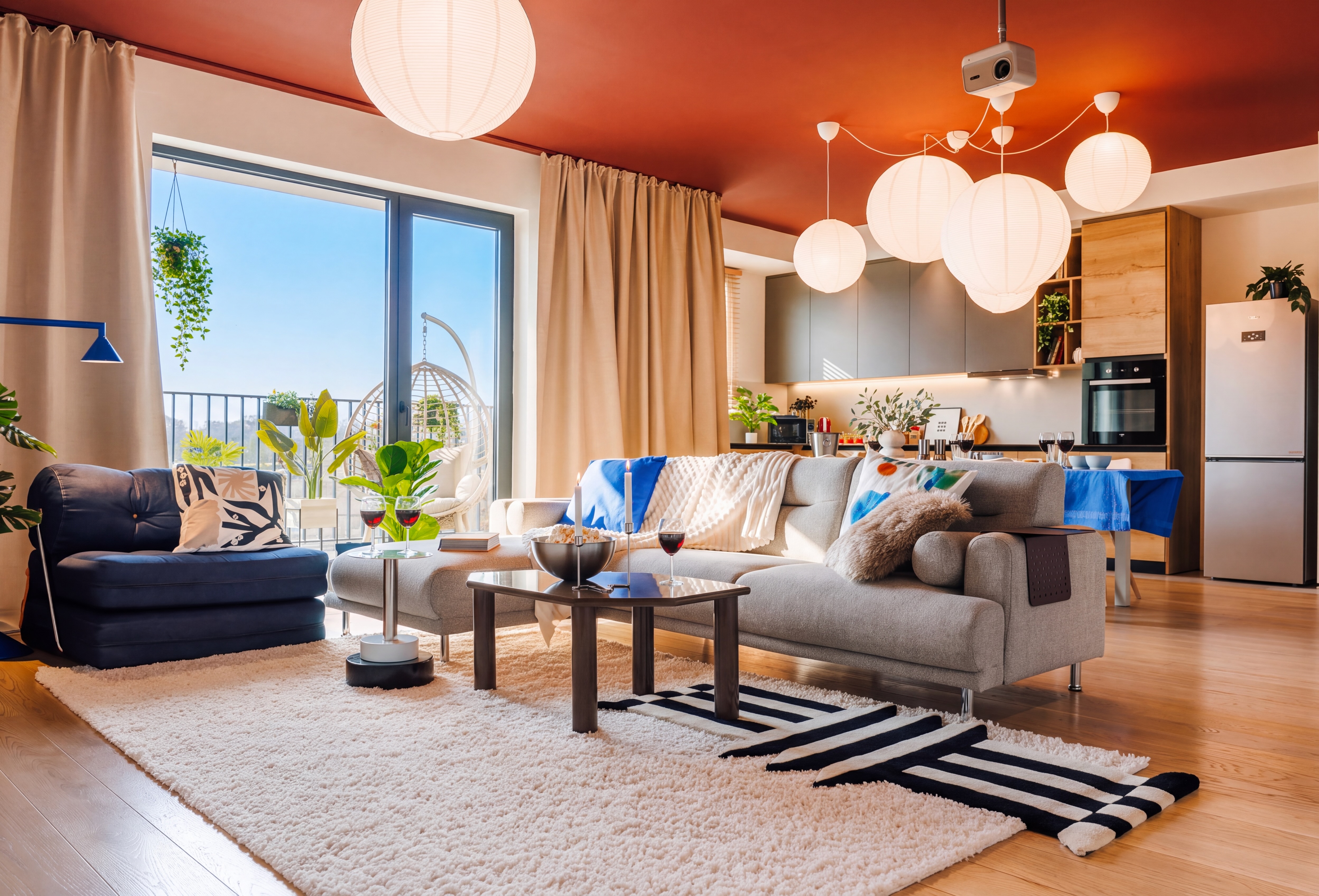 WF MoonBlues: 142m², terrace, river view, parking