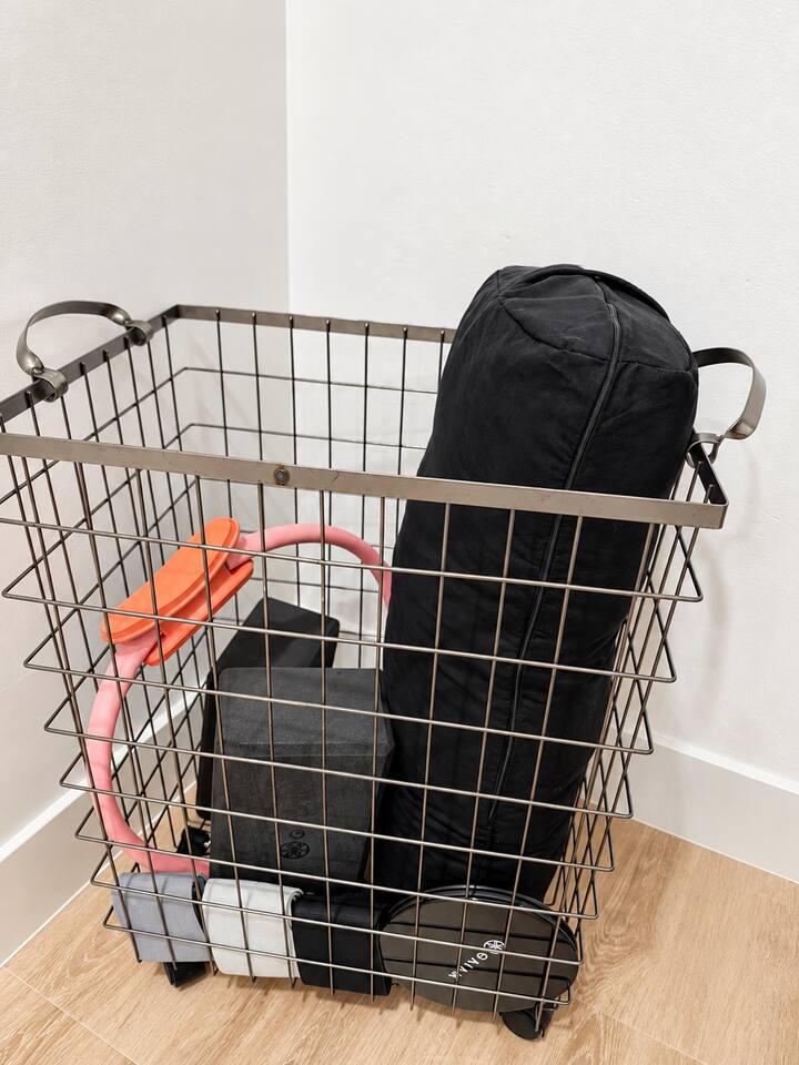 Basement Level Exercise Equipment