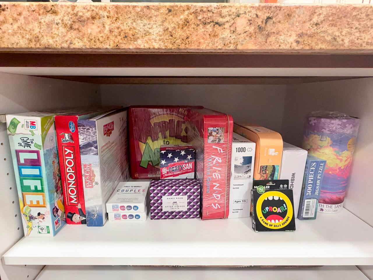 Basement Level Board Games