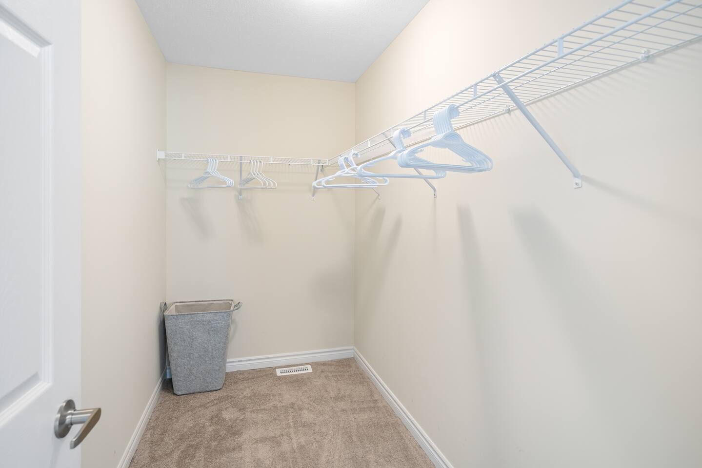 Walk in closet (master bedroom)