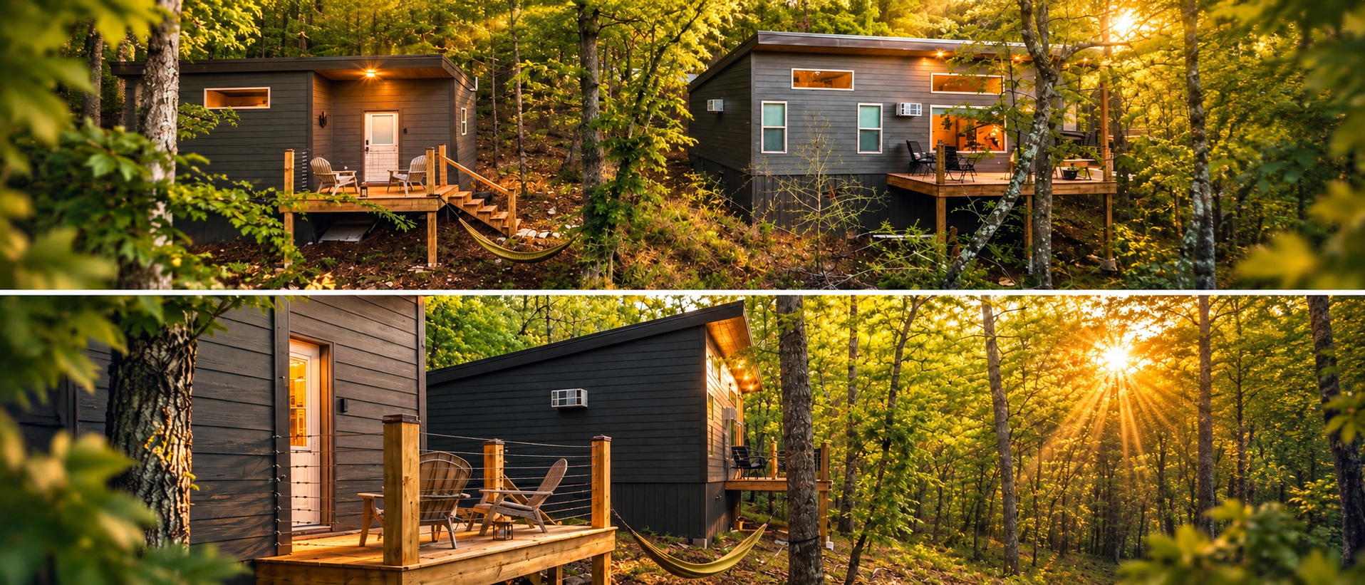 Hillcrest Cabins -Book Together, Separate Spaces