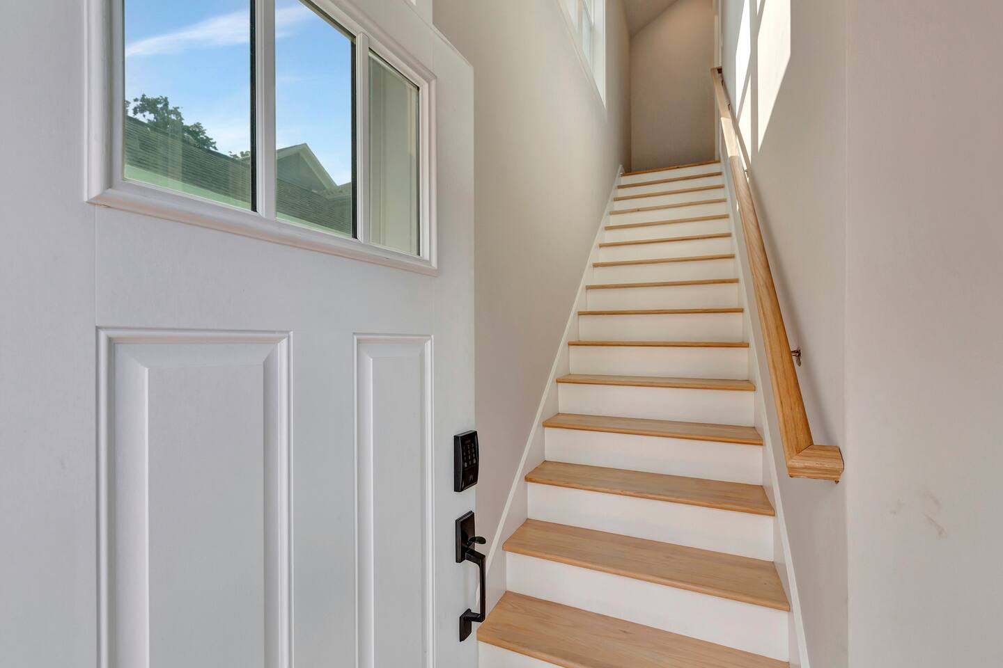 Please note stairs are required to enter home.