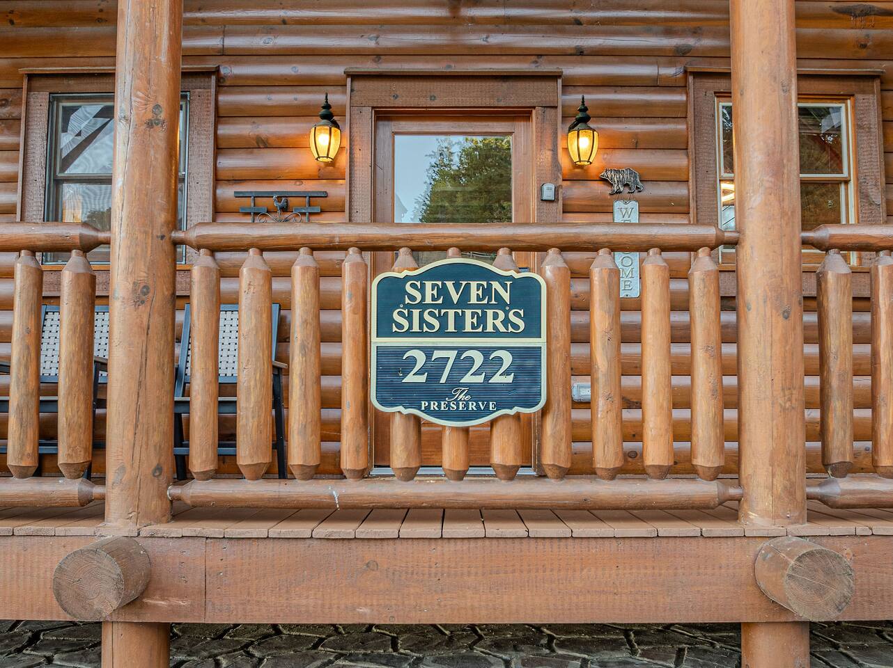Cabin Name Front Porch