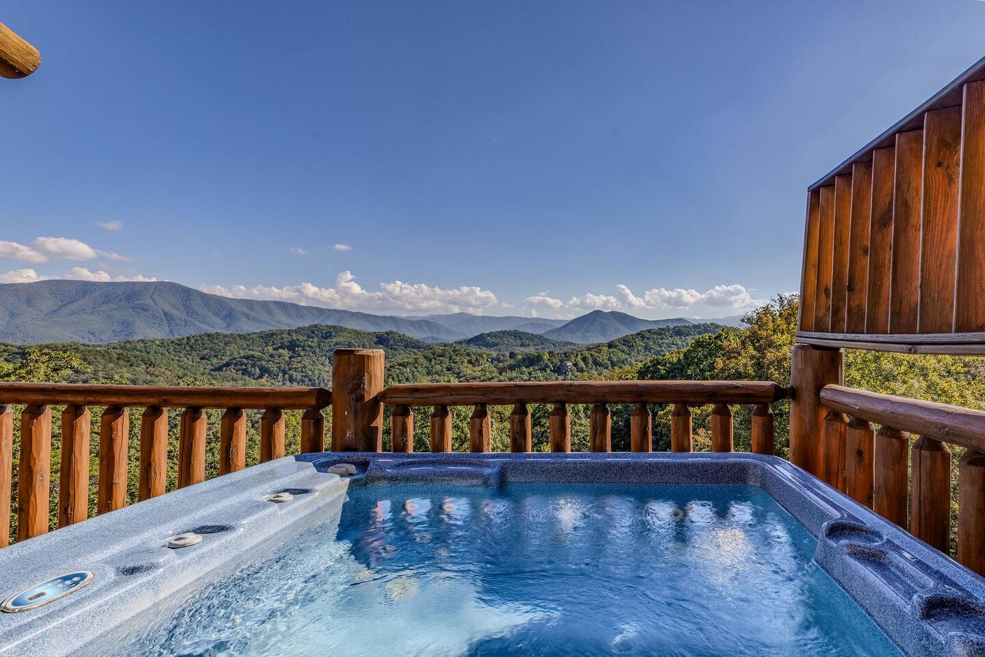 View from Hot Tub Middle Deck
