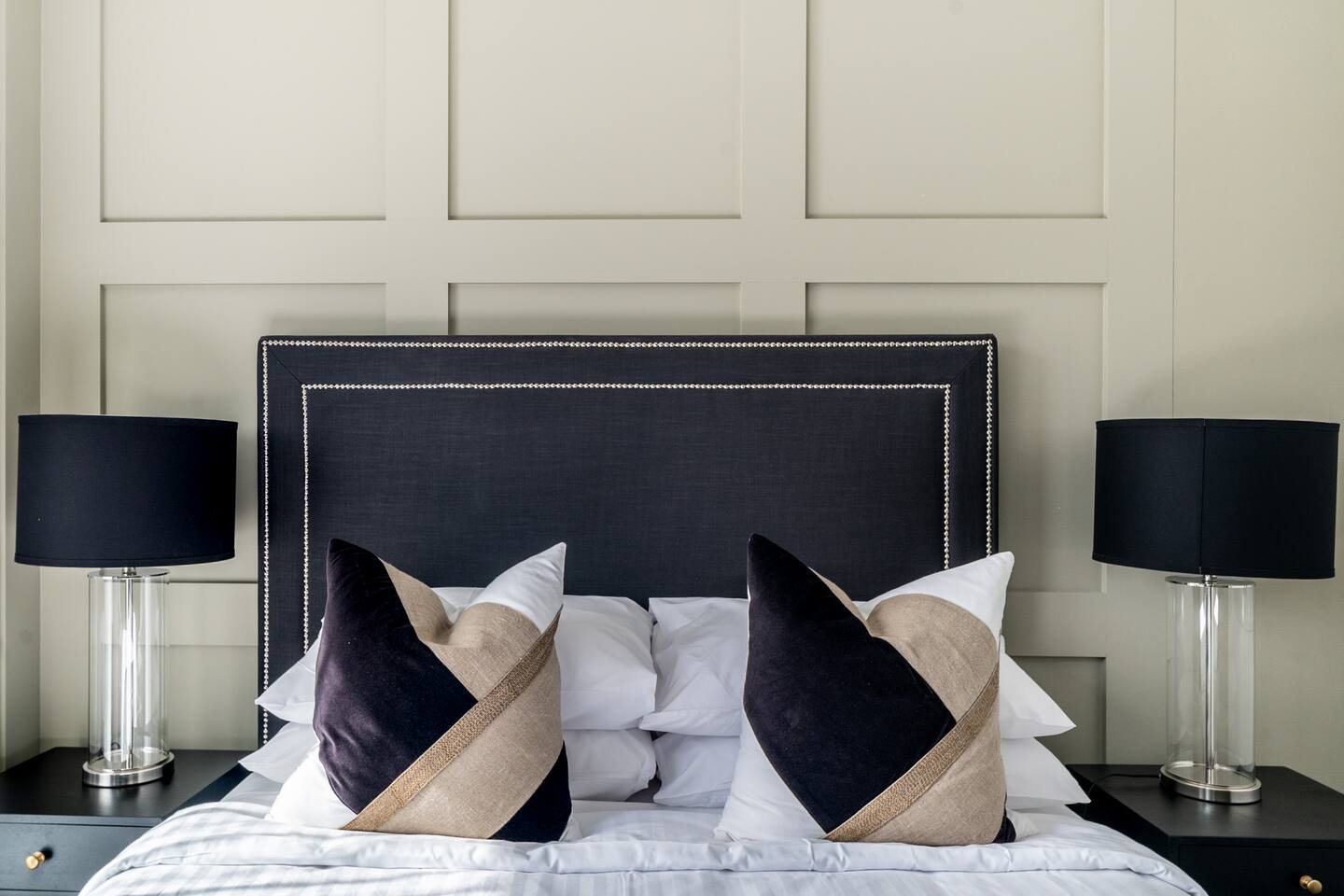 Main bedroom designer touches