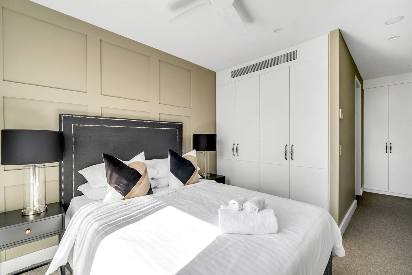 Main bedroom, ensuite and generous