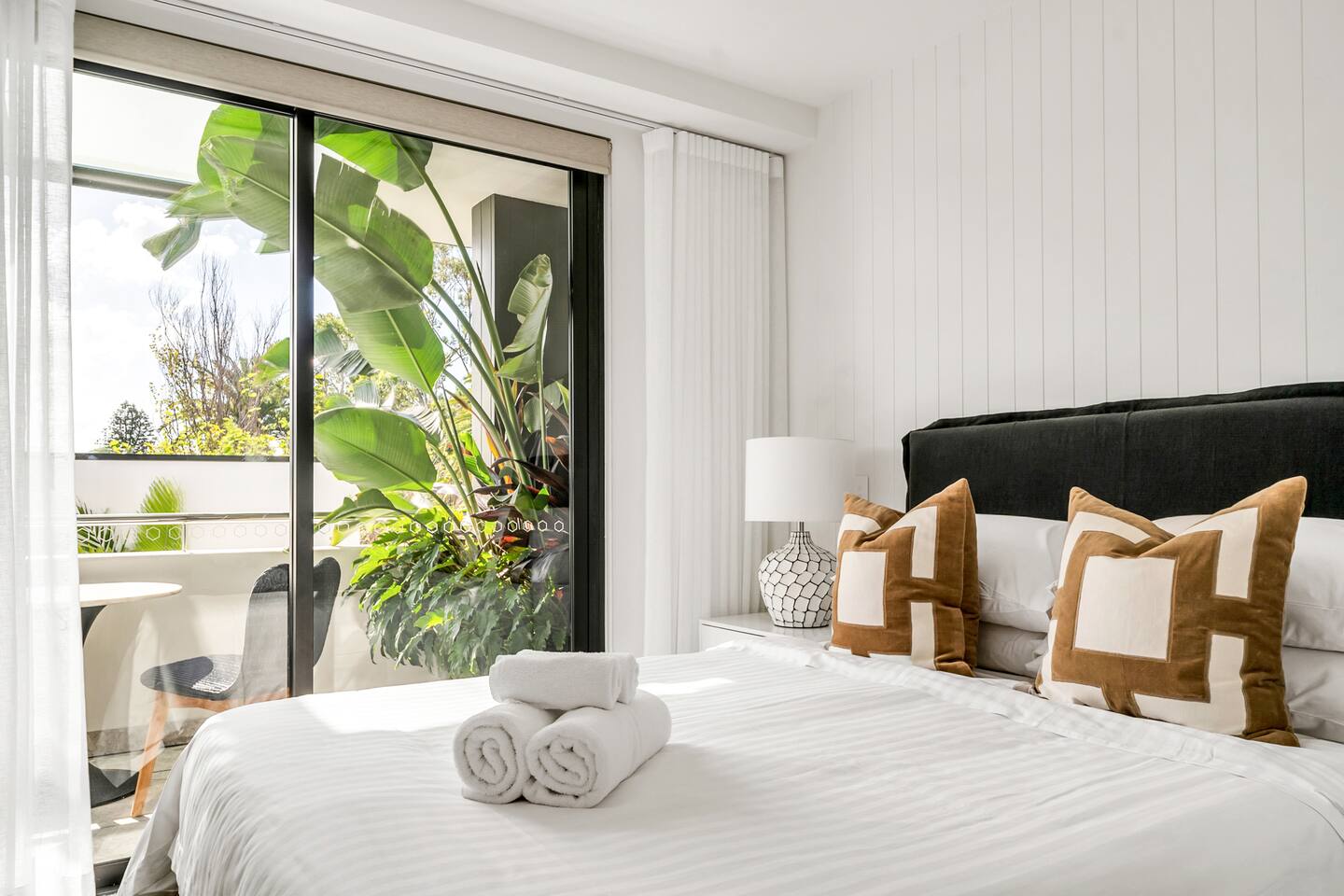 Second bedroom with north facing balcony
