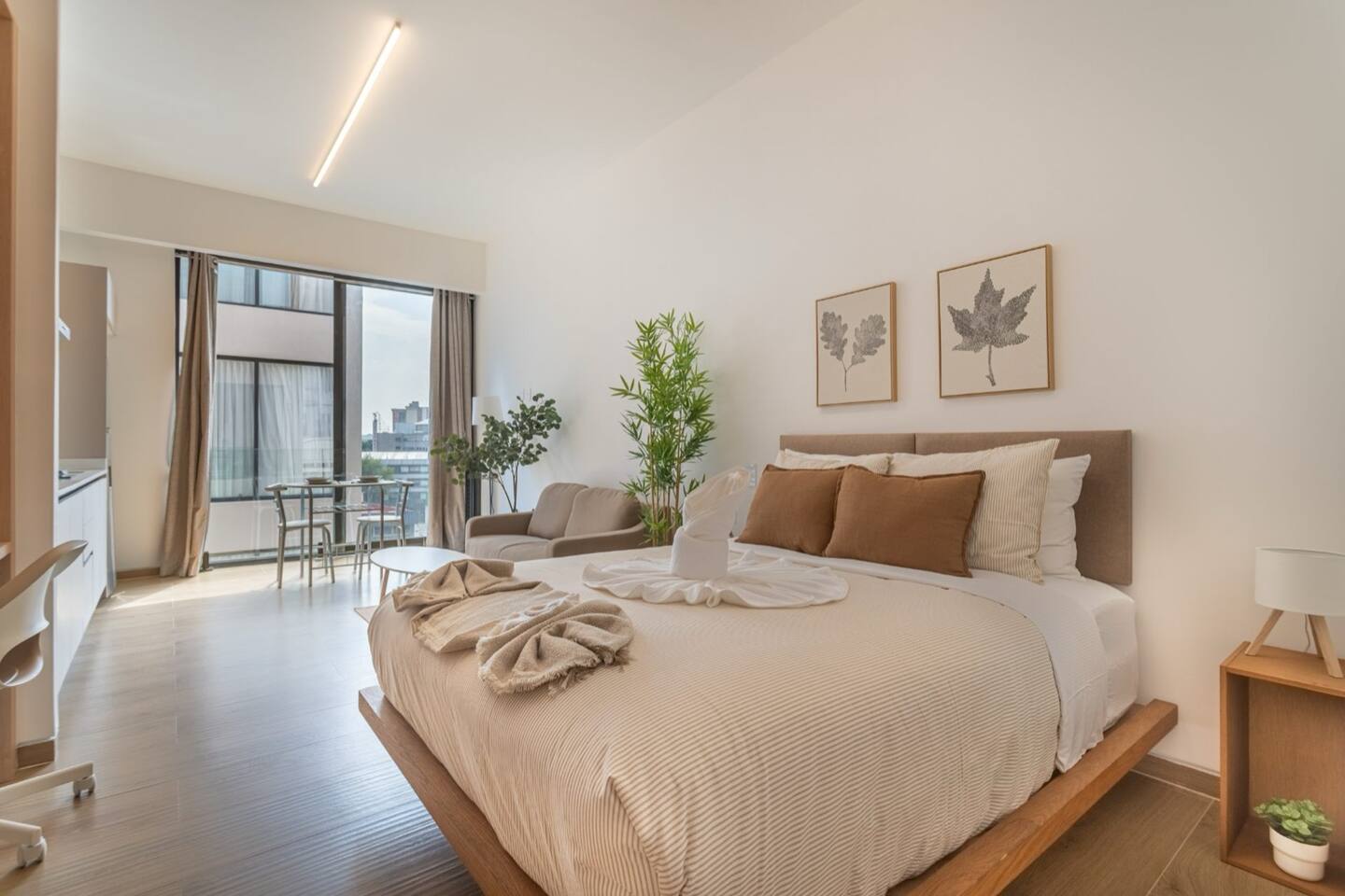 Downtown CDMX: terrace, kitchen, desk, sleeps 2 - foto 1