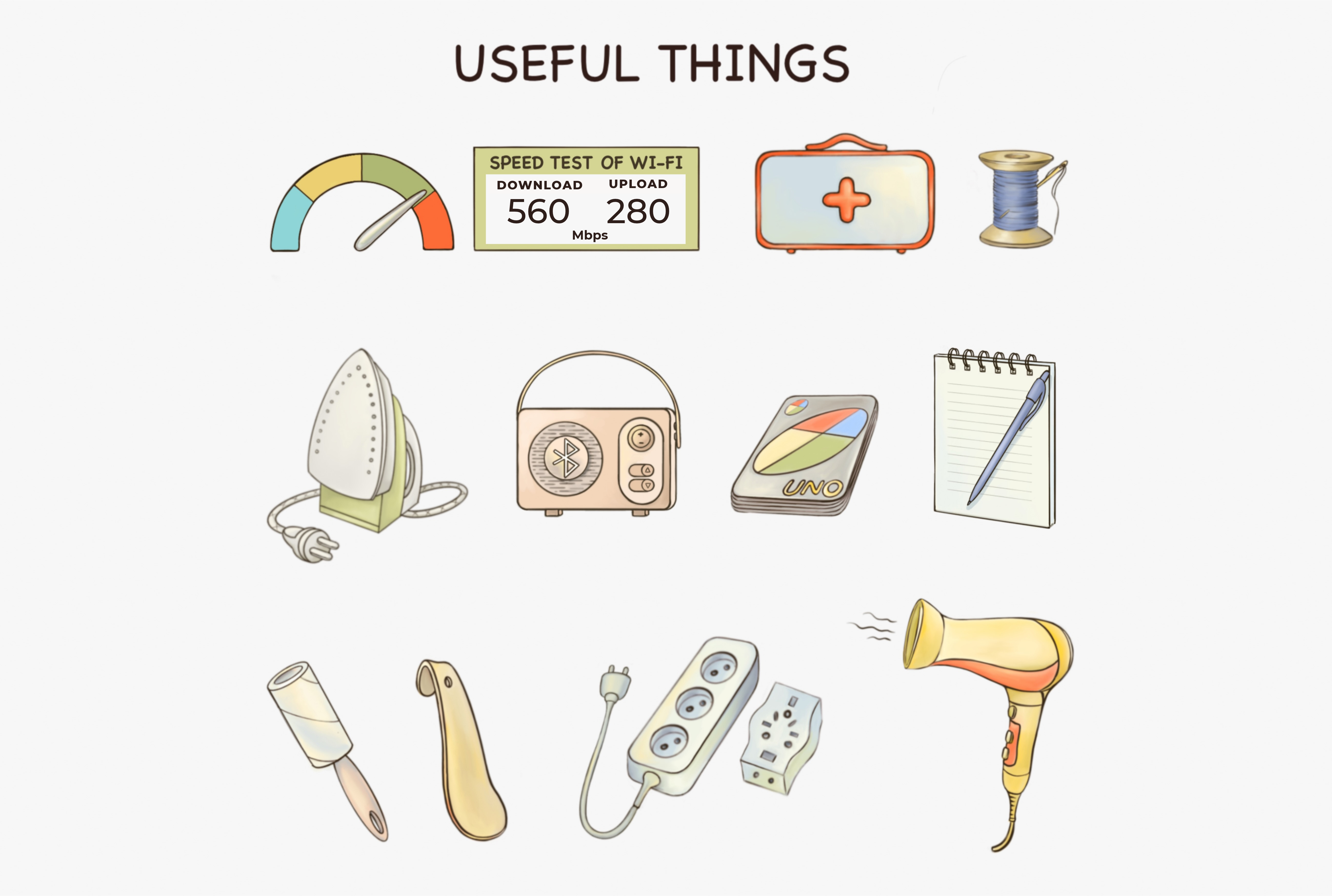 Useful guest amenities: fast Wi-Fi, essentials, and thoughtful extras