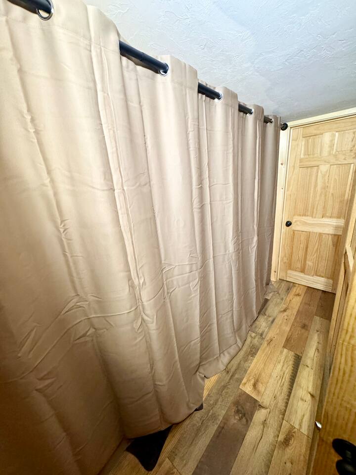 Divider in Bunk Bed room for your privacy