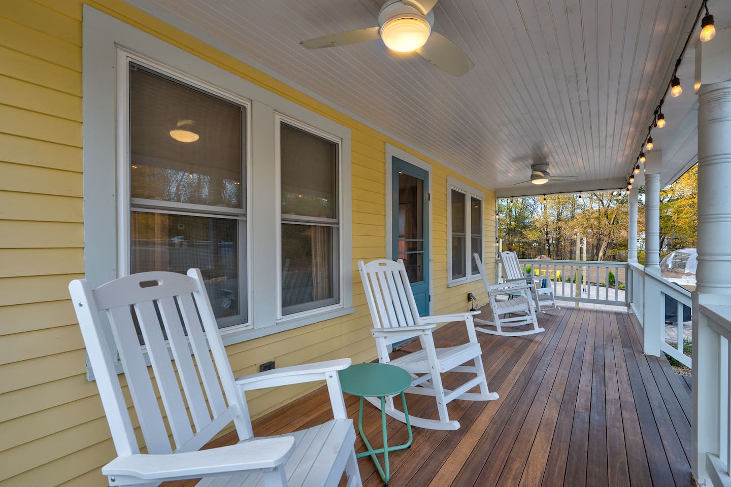 Beautiful farmers porch for enjoying the open air