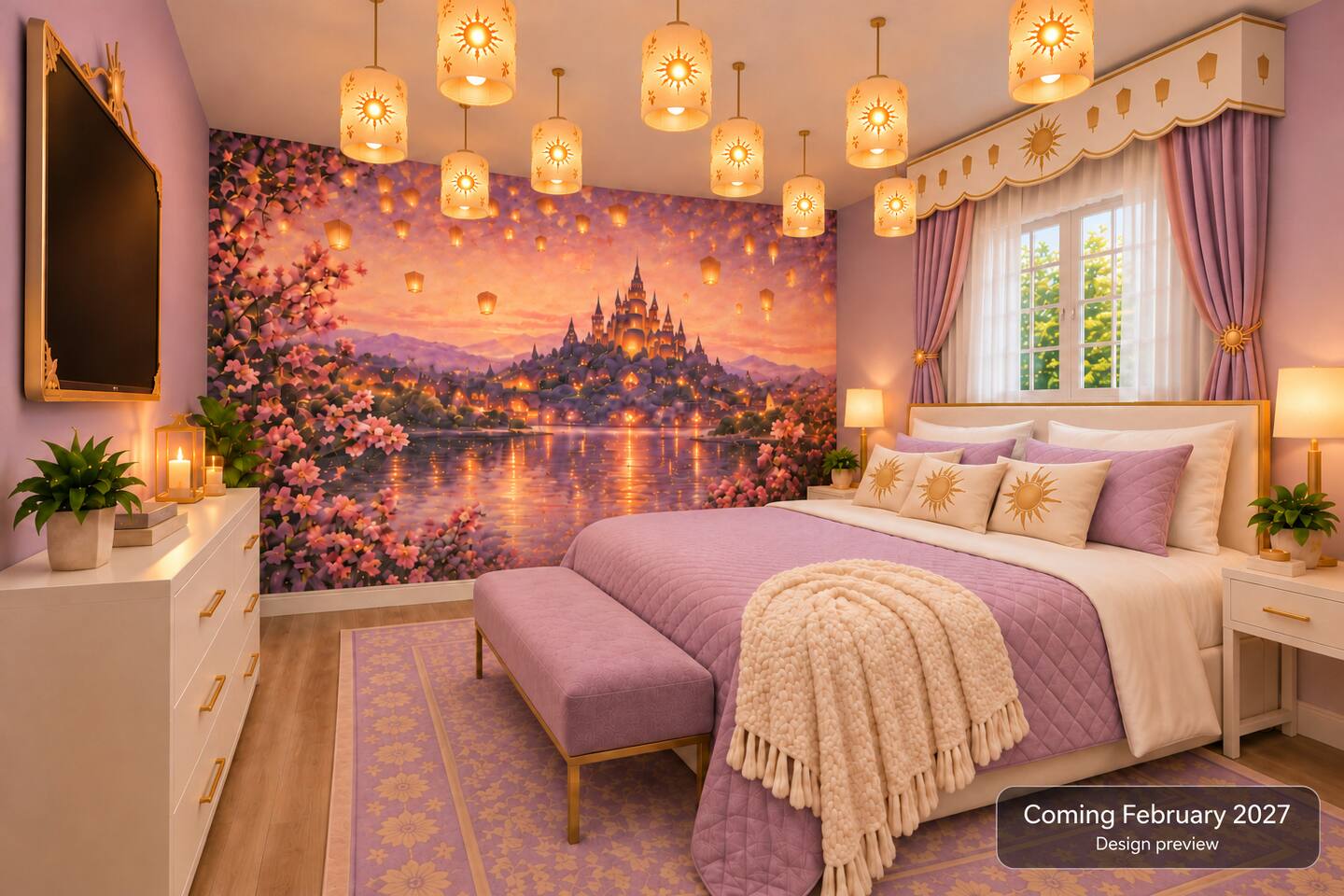 Tangled Lantern Room