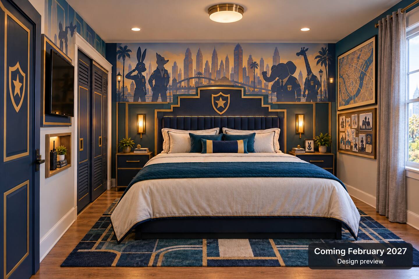 Zootopia Precinct Room