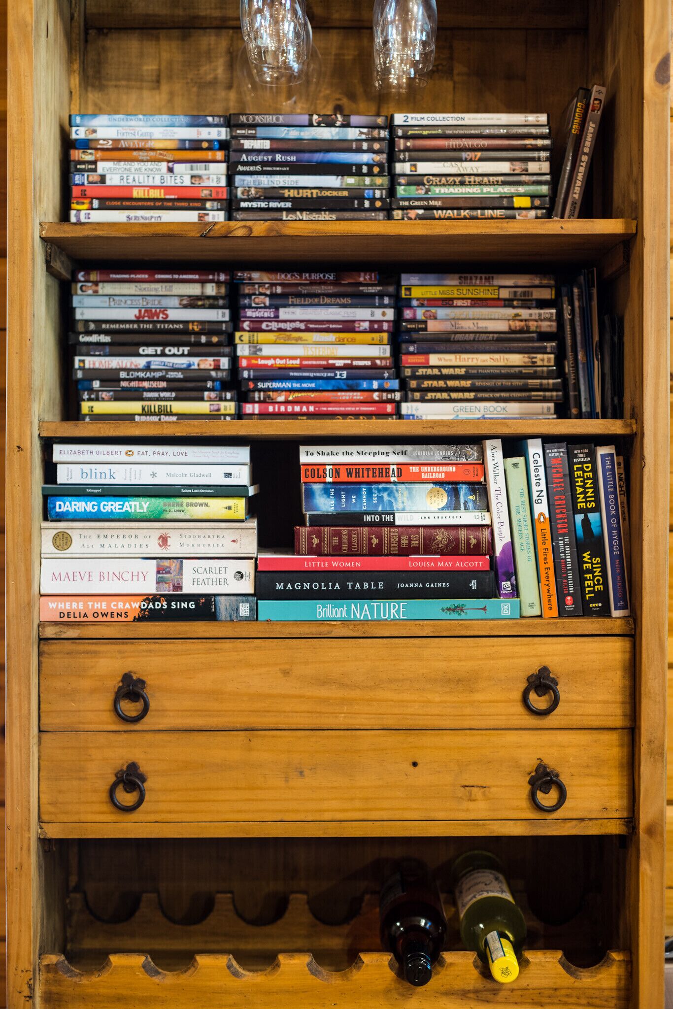 Movies and books for lazy days.