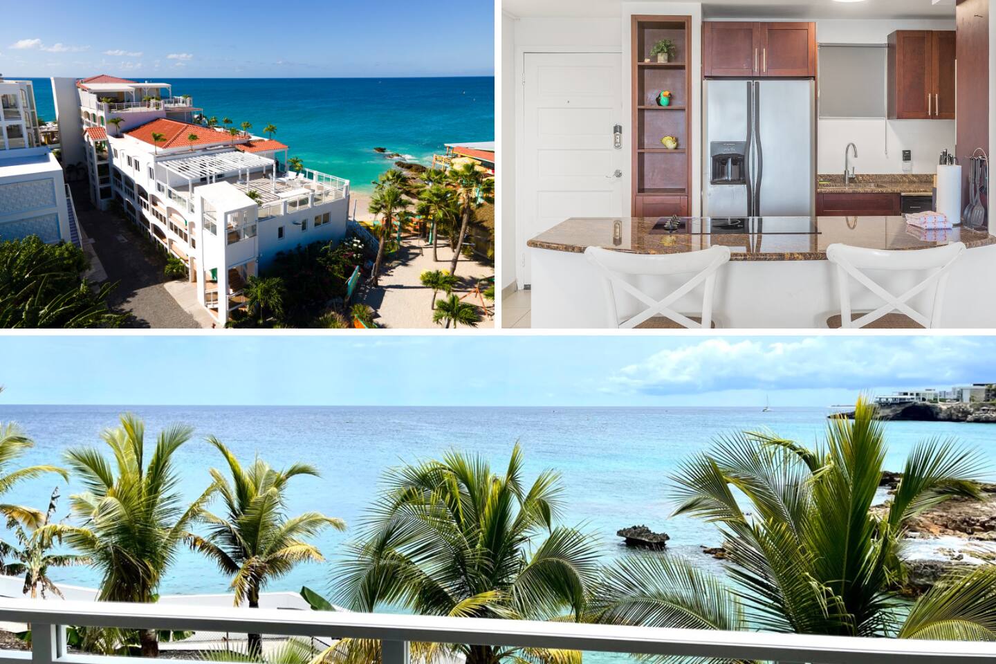 Maho Beach House: Elegant 1-Bedroom, OceanView