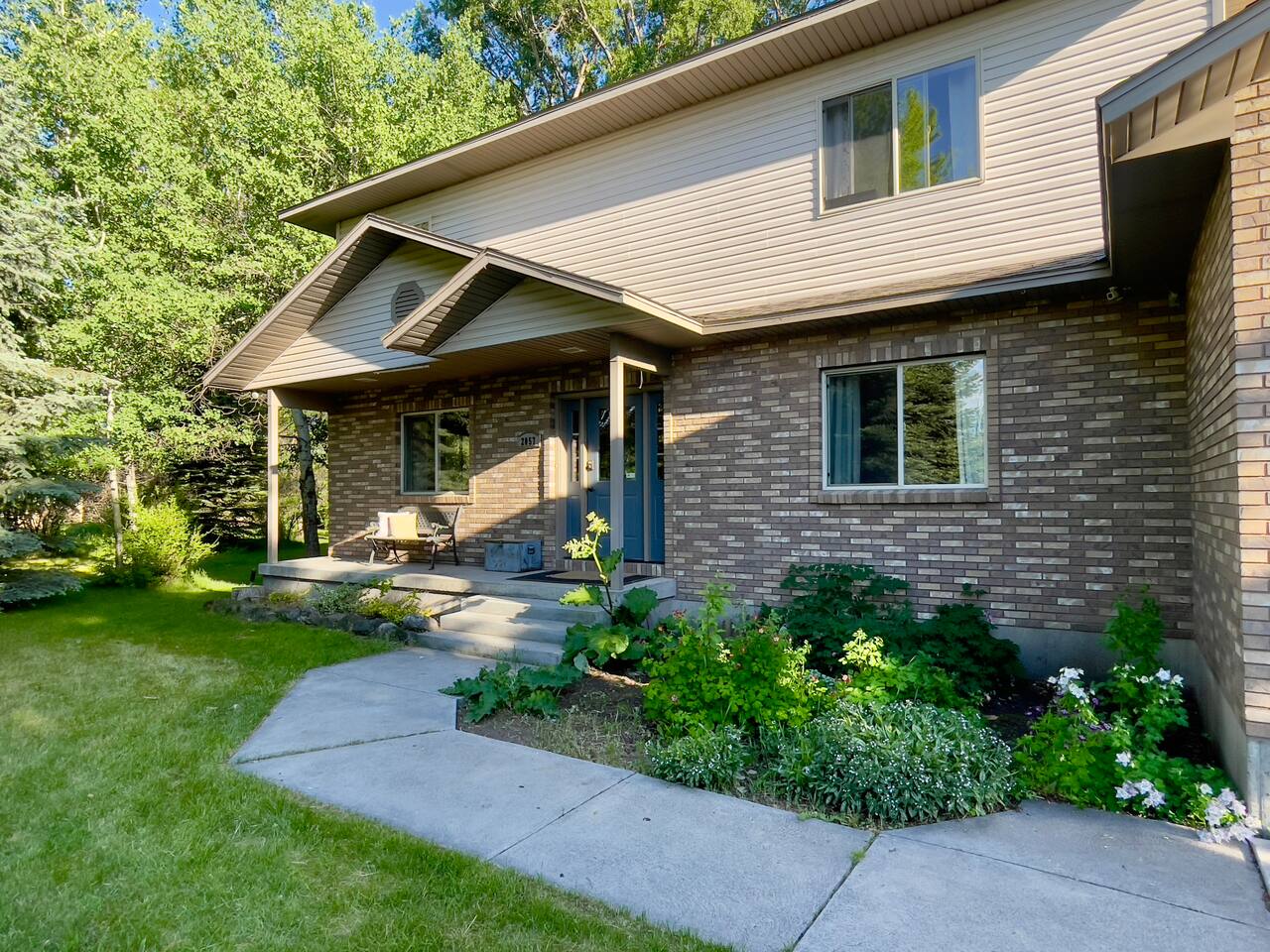 Gathering Place on the Teton River by Sand Dunes