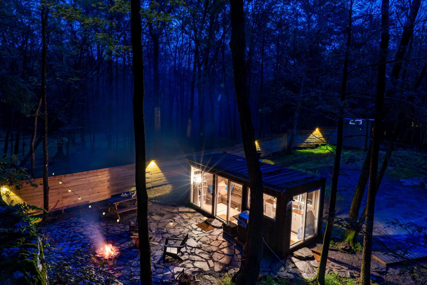 Container Cabin in the Catskills