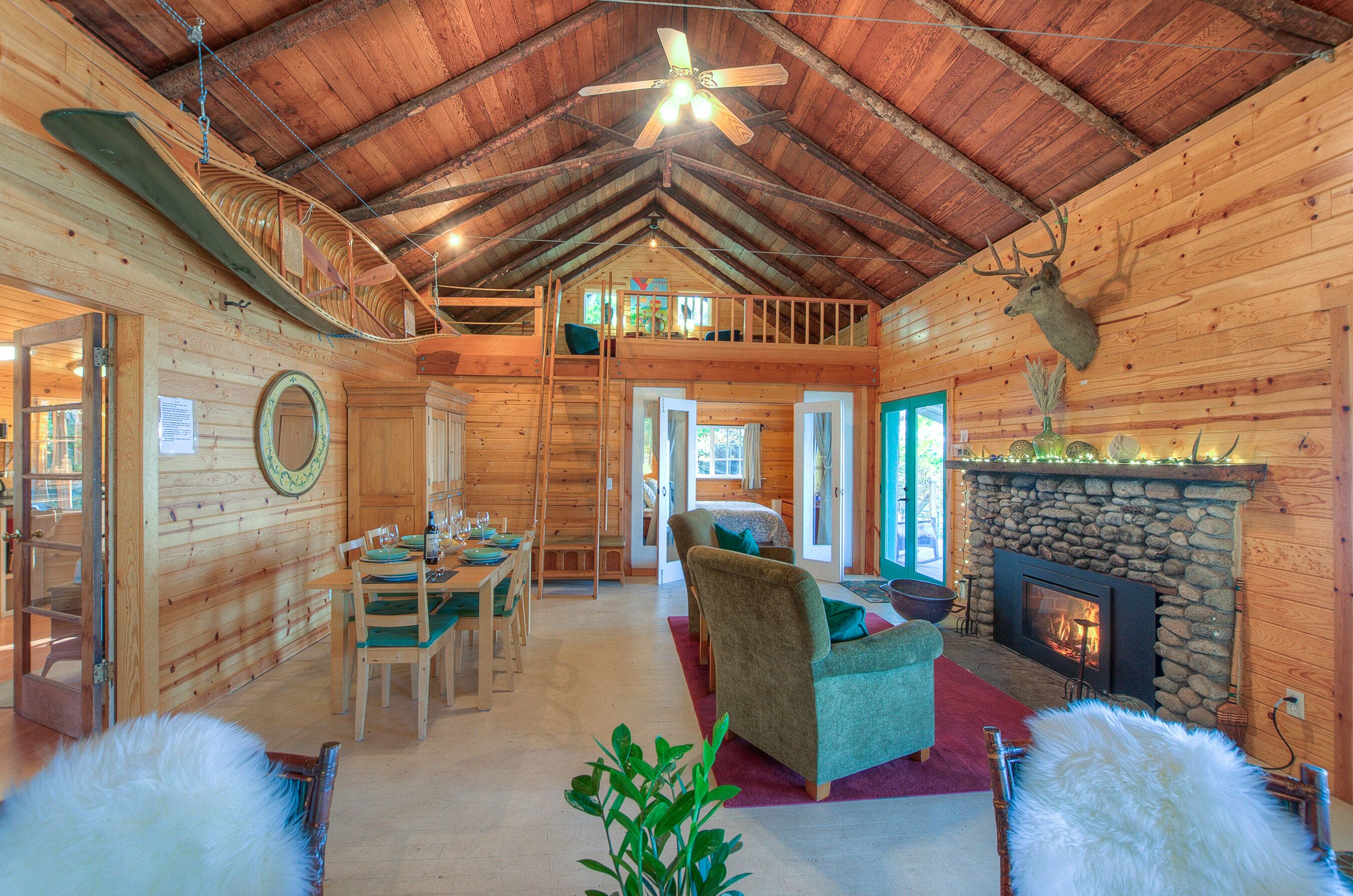 Living/dining area.
