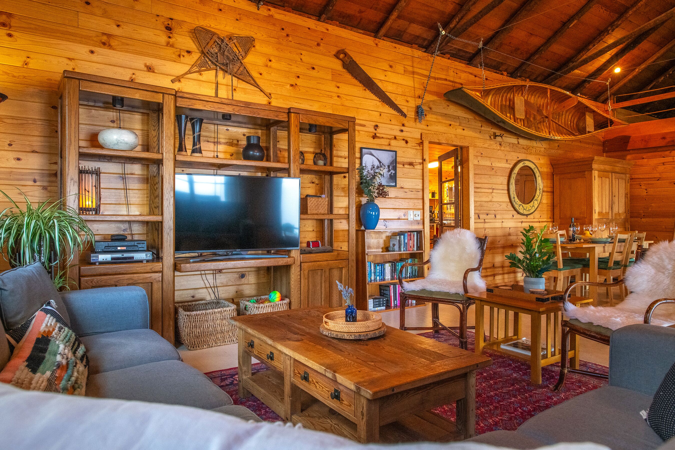 Another angle on the living room area.