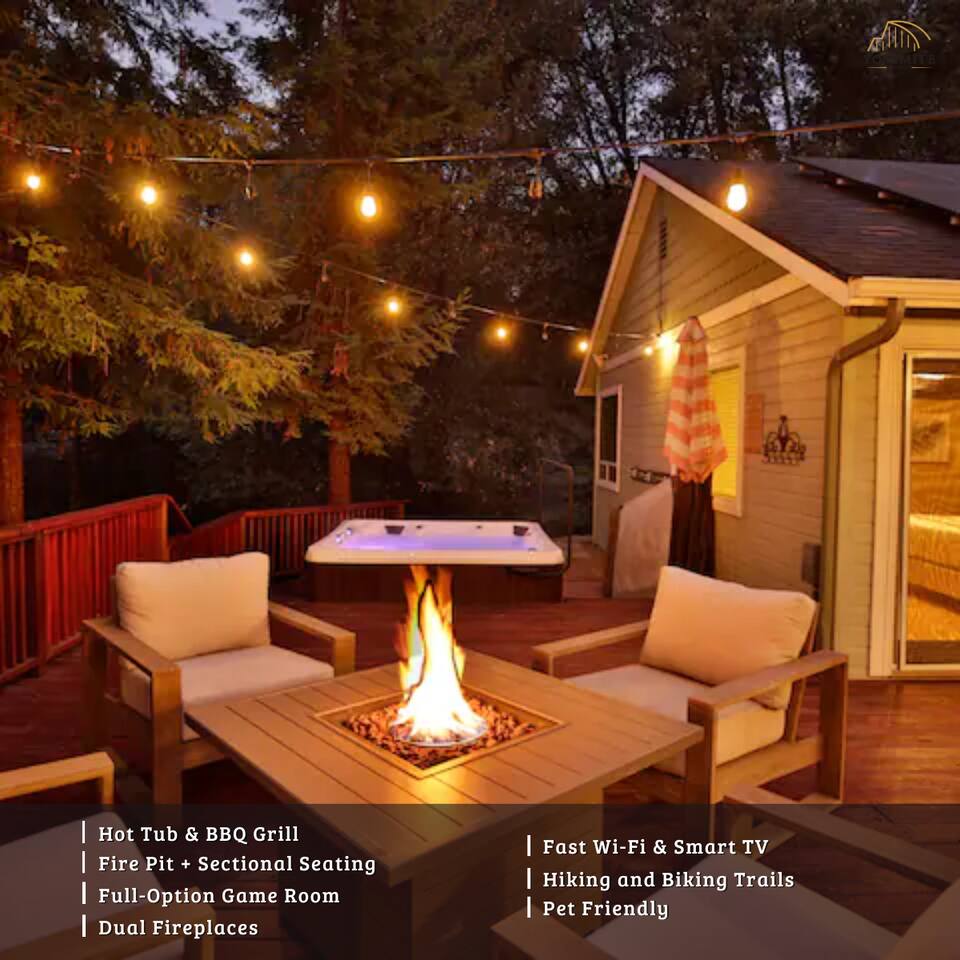 The Great Yosemite Retreat at Coho W/Hot Tub/Fireplace/Fire Pit