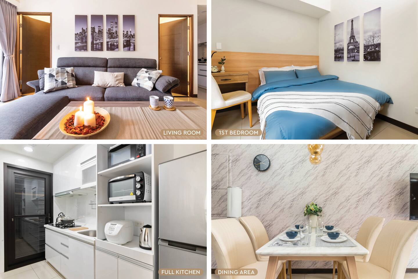 2B1bLK, Stylish & Comfortable, 5 Min to Ximen MRT • 2房1衛 客廳廚房 時尚舒適 5分到西門站