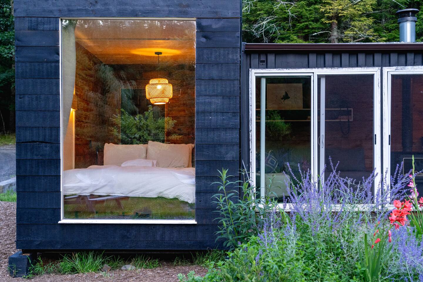 Container Cabin in the Catskills (Field)