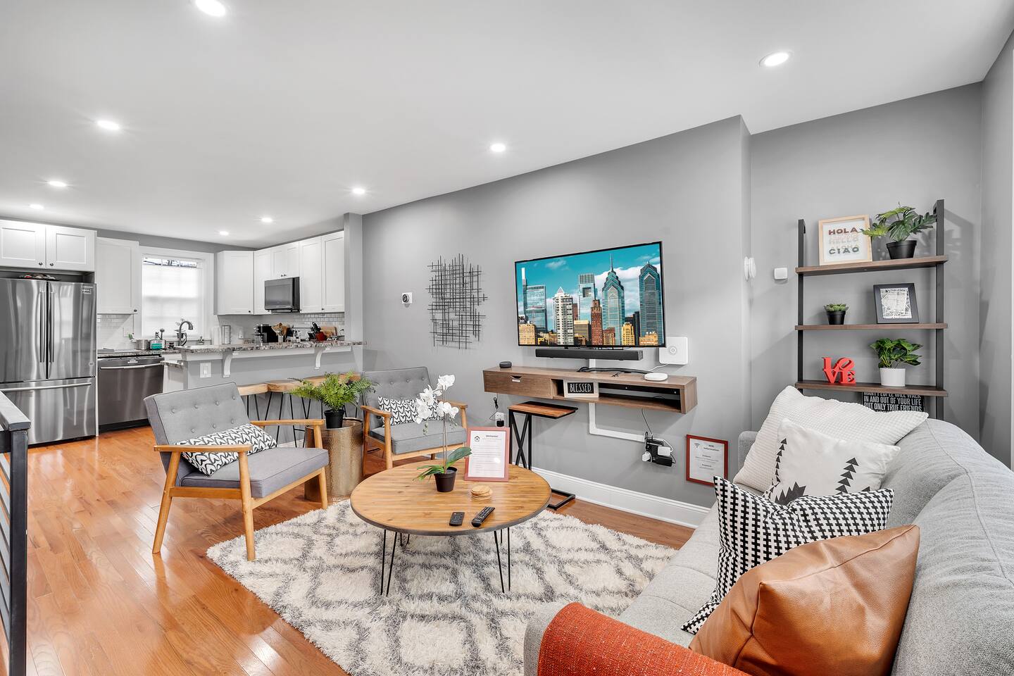 Stunning 3BR Modern Charm in South Philly