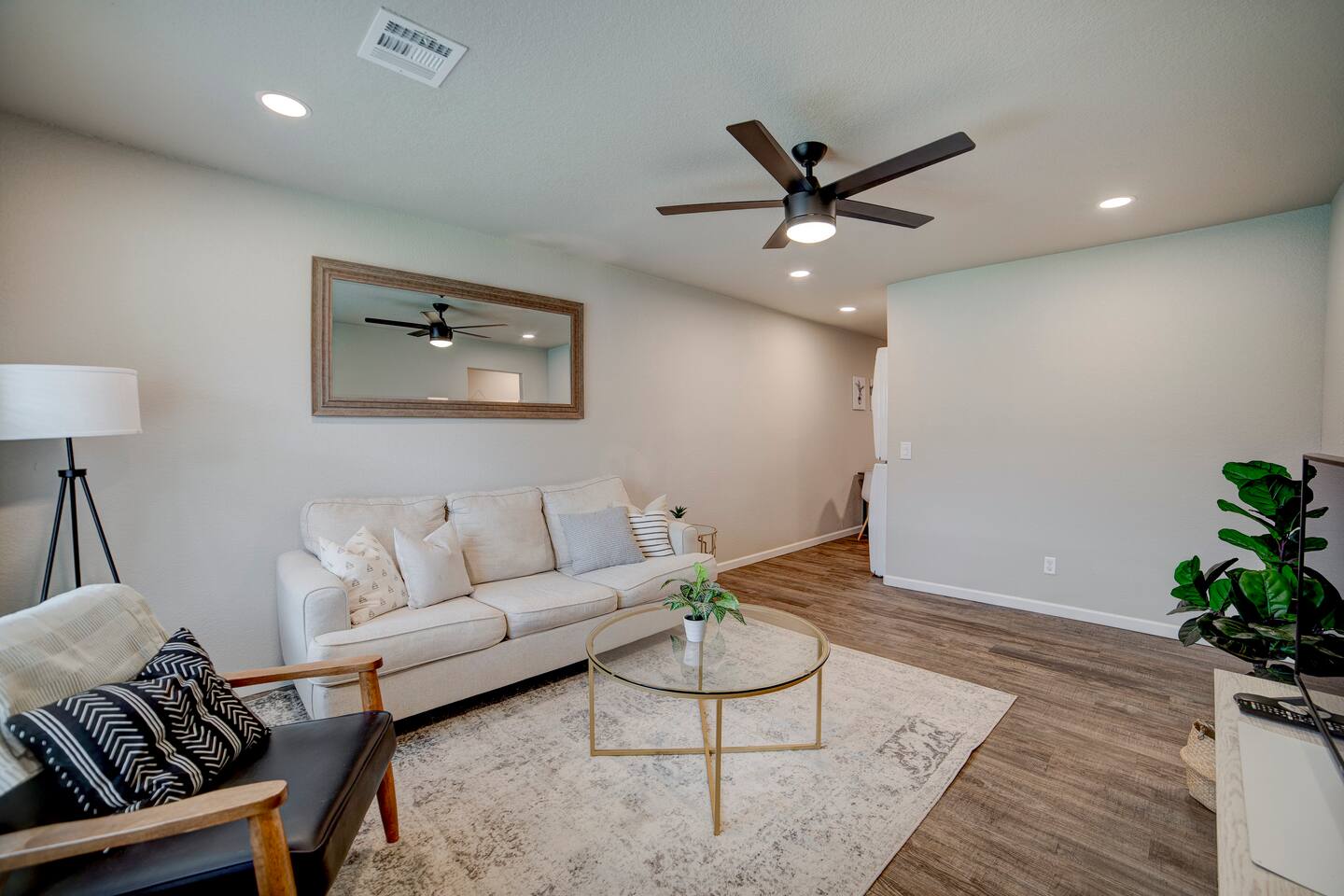 A Restful Stay in a Redesigned Home Near 8th St