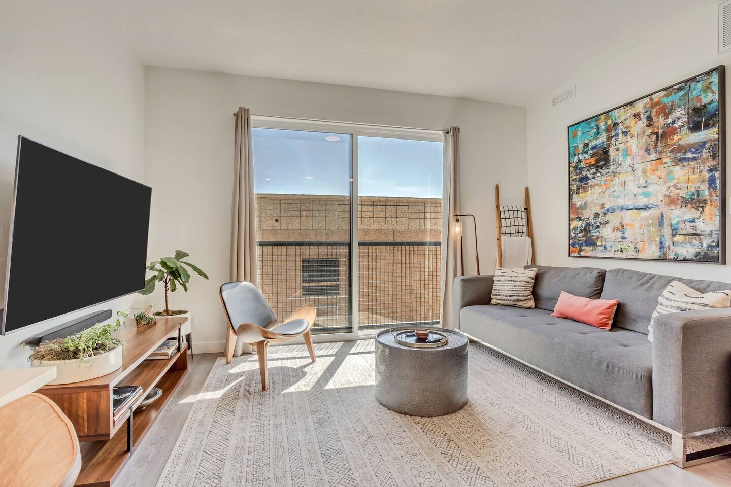 Granary District 1BR/1BA w/ CoWorking Space + Gym