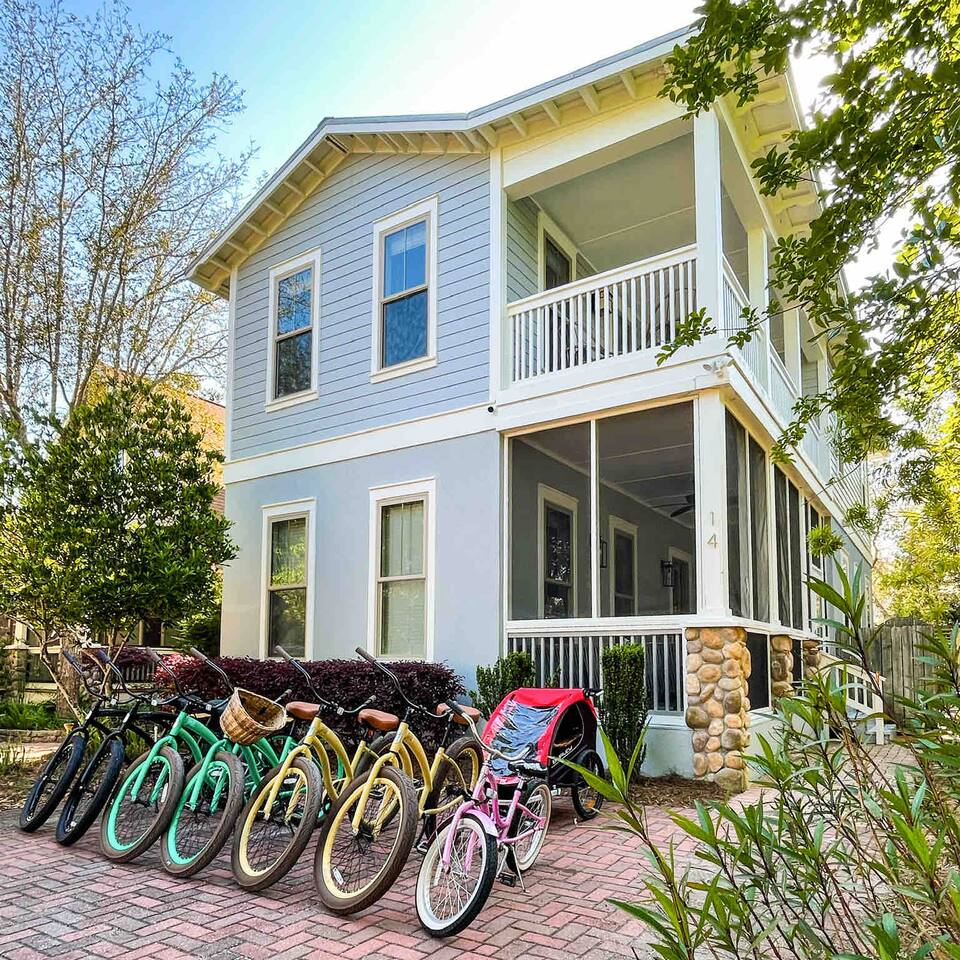 30A Best beach access free shuttle bikes dune lake