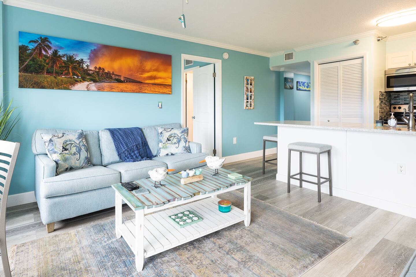 Light, Bright & Nautical Condo at Ocean Pointe