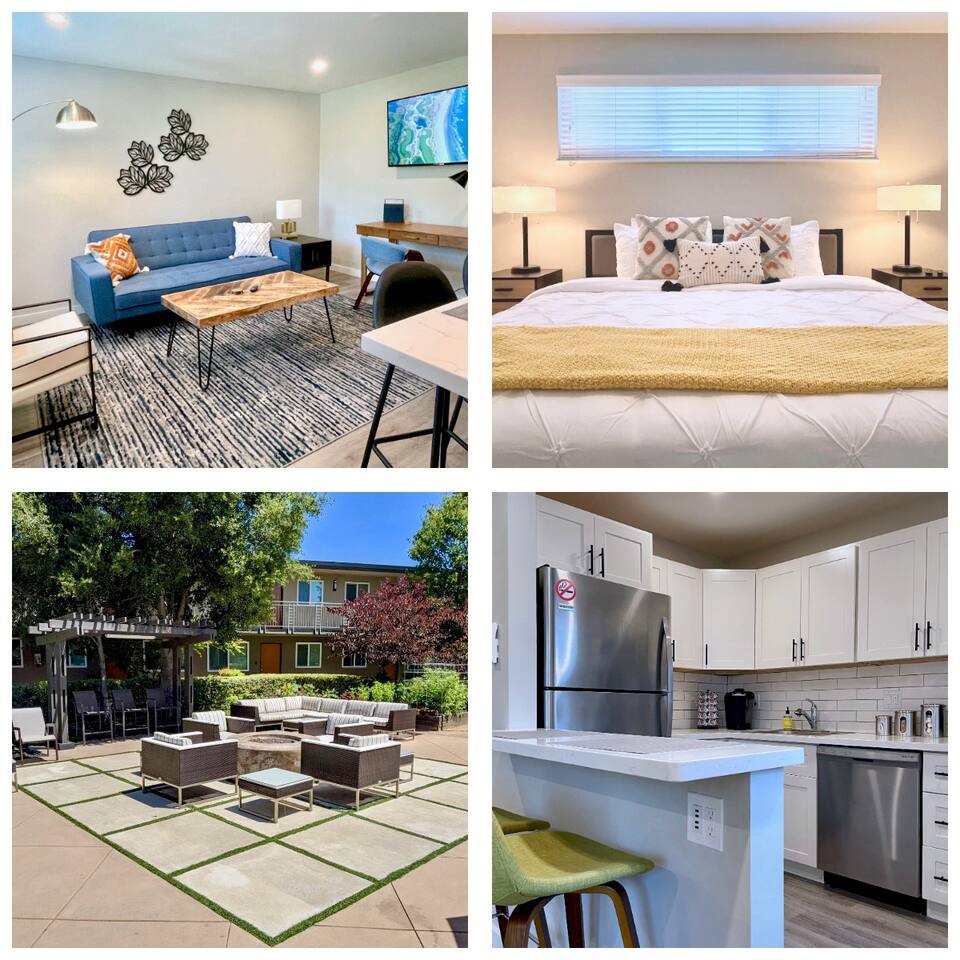 Free Parking |Top Floor | King Bed