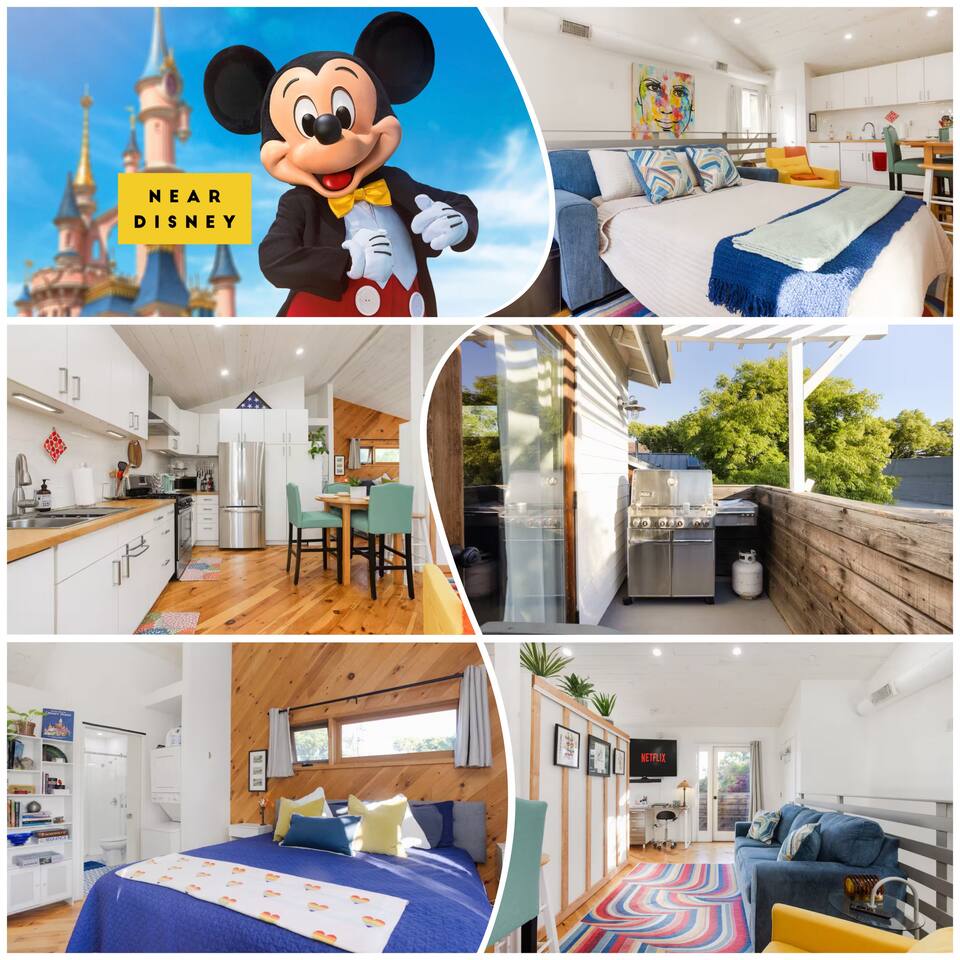 ⁂ Charming Studio⁂ 1 Parking⁂ W/D⁂ AC⁂