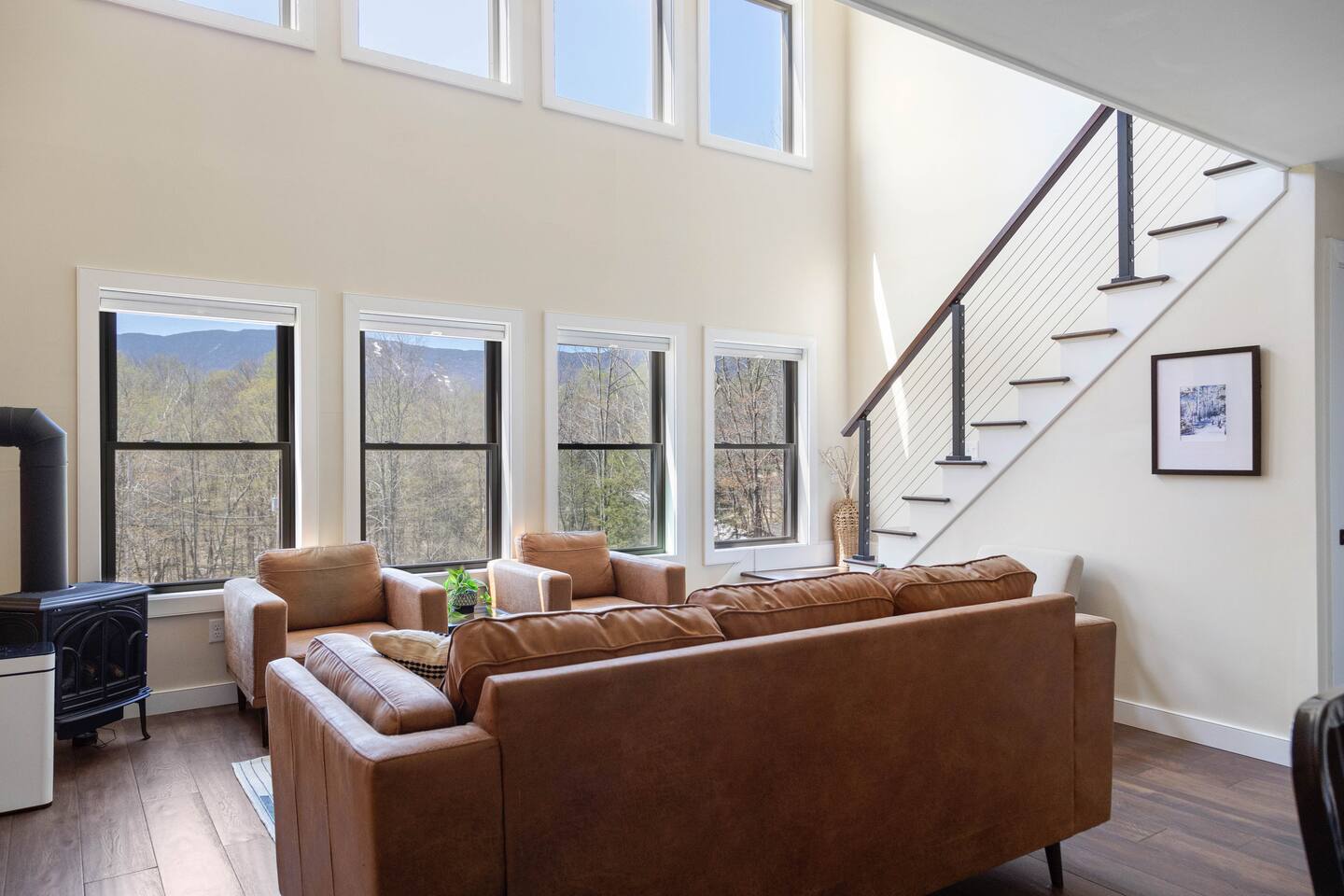 Modern Sugarbush Retreat with Mountain Views!