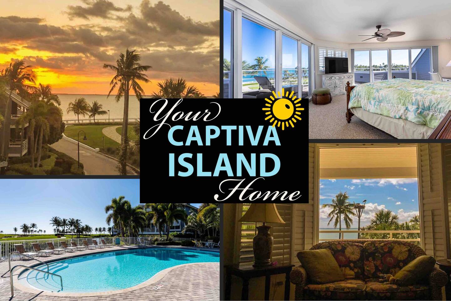 Captiva Island, FL ★ Ocean Views + Pool & Tennis + 5 Min Walk to Beach ★