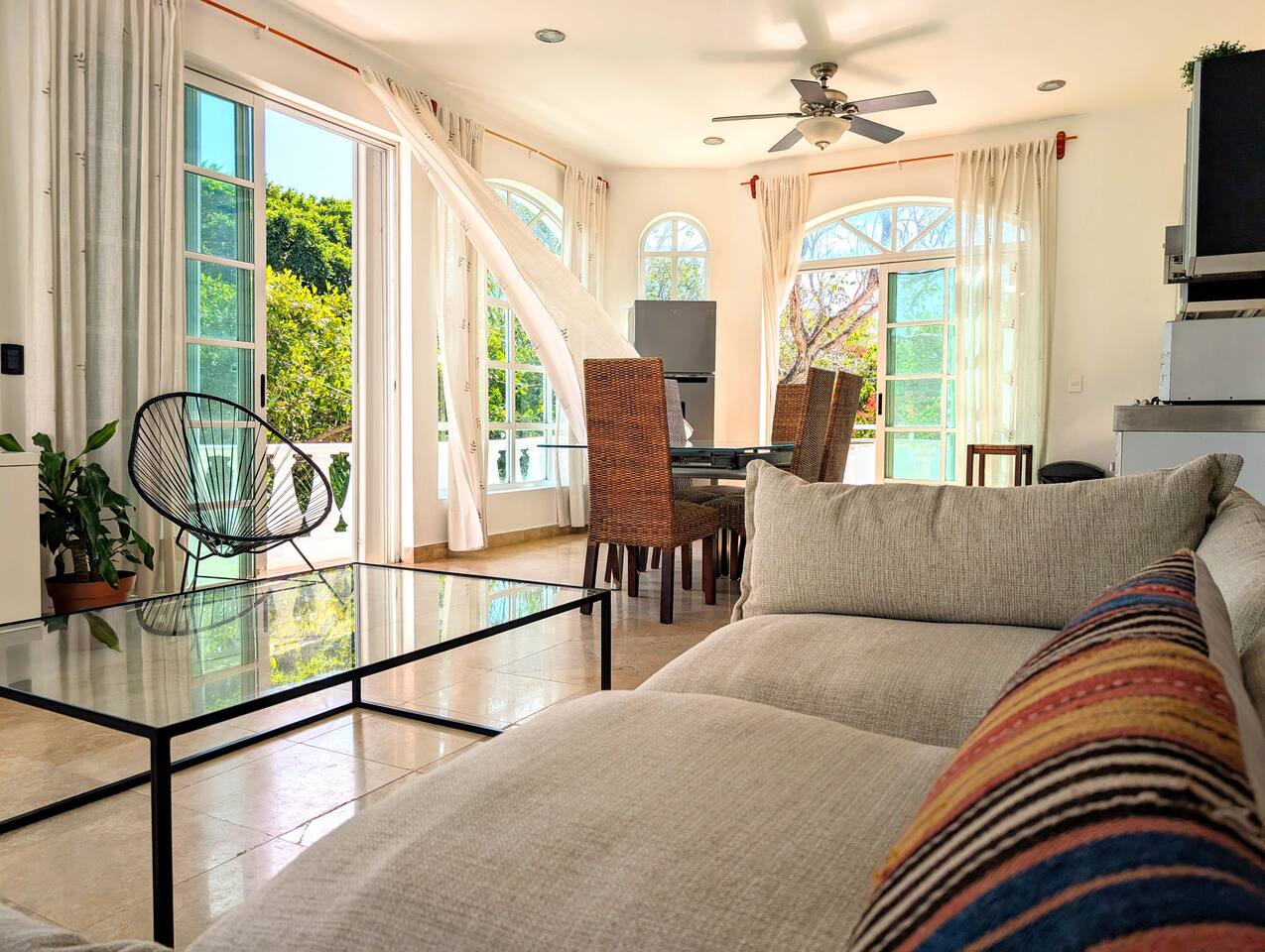 Penthouse with Rooftop Plunge Pool, Steps to Beach