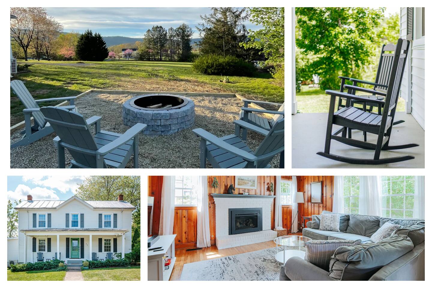 Farmhouse on 151 w/ Firepit, Huge Yard, Mtn Views!