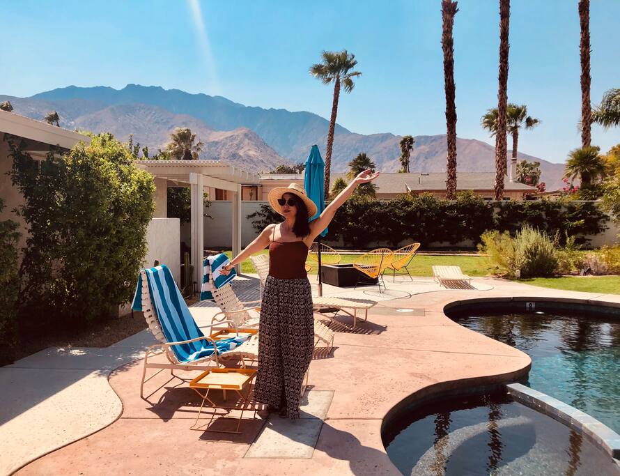 🌴The “LIDO Lounge “oasis home & casita  Pool/spa🌴